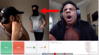 Gun Prank Part 2 On IShowSpeed  IshowSpeed Omegle  Omegle Harsh [upl. by Philo]