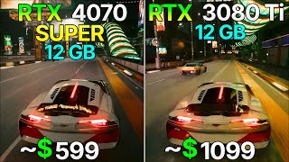 RTX 4070 Super vs RTX 3080 Ti  Which GPU Is The Best For 2k in 2024 [upl. by Ameekahs]