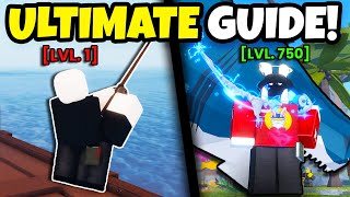 The BEST ULTIMATE GUIDE For FISCH Roblox [upl. by Acnayb51]