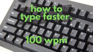 How to Type Faster 100 wpm in One Week  Stop Wasting Time 5 Tips [upl. by Drofxer]