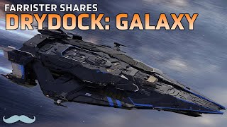 Drydock RSI Galaxy  Star Citizen 4K [upl. by Gahl675]