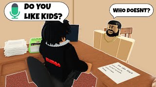 ROBLOX INTERVIEW IS TOO FUNNY [upl. by Nyrehtac]