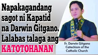 Sagot ni Darwin Gitgano sa mga tanong ni Pastor Cris [upl. by Nawat]