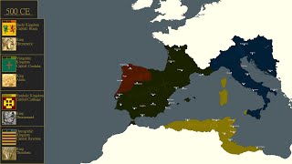 The Four Barbarian Kingdoms  Every Year Alternative [upl. by Kalle299]