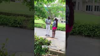 Prank on a university student…Did she fall for it [upl. by Gnuy]