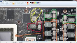 R9 295X2 PCB breakdown and hard mods [upl. by Ruthy]