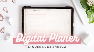 Digital Planer Studenta  jak zacząć Garść porad 🥰 [upl. by Helsa362]