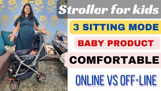 Stroller Baby  Pram  Stroller Review [upl. by Ellehsyt]