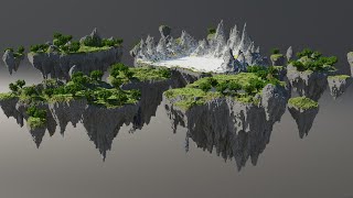 Server Spawn Islands  Minecraft Build Timelapse [upl. by Valonia]