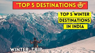 5 Best Winter Places Visit in December with Family on a BudgetTop Affordable Destinations for 2024 [upl. by Zanlog]