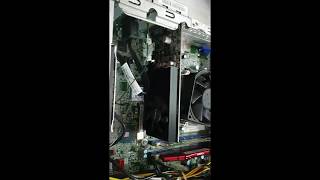 How to upgrade Lenovo 510 S Ideacentre PC  Add SSD Graphic card RAM [upl. by Denbrook]