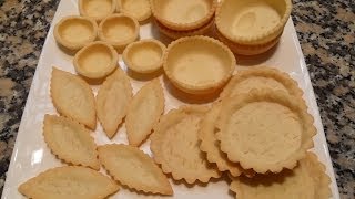 Ensemble de fond de tartes sucré variésقوالب التارت بأشكال مختلفة لذيذة سهلة وعملية [upl. by Noryd]