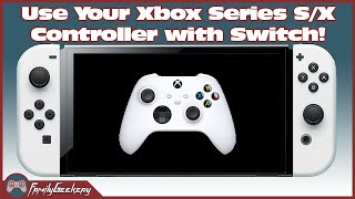 How to Connect a Xbox Series SX Controller to Nintendo Switch [upl. by Sezen892]