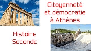 Spé HGGSP et Seconde Citoyenneté et démocratie à Athènes [upl. by Nelram]