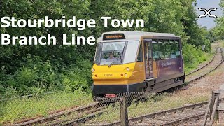 Shortest cutest railway line Europe and Britain  Parry people Mover  Stourbridge Town Branch Line [upl. by Anovahs]