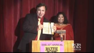 Adam Sandler sweeps Razzies [upl. by Katalin]