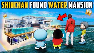 GTA5  Shinchan Found Water Mansion [upl. by Nnalyrehs]