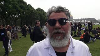 Marée Blanche  l’agonie des hospitaliers ParisFrance  15 Mai 2018 [upl. by Also466]