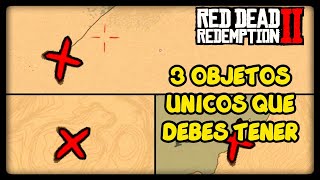 🔥 3 ABALORIOS ÚNICOS que TODOS los JUGADORES NUEVOS DEBEN TENER en RED DEAD REDEMPTION 2 🔎 [upl. by Cir]