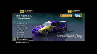 V Rally 3  worst rally ever  PS2 GamePlay [upl. by Ernesto]