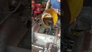 Changing hydraulic oil [upl. by Amieva]