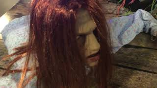 Spirit Halloween 2019 Crawling Dead animatronic on display [upl. by Latsyc695]