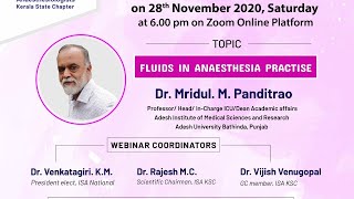 Fluids in Anaesthesia Practice ISA Kerala PG Update [upl. by Camilo]