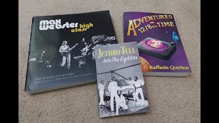 Book Review Jethro Tull Into the 80s Max Webster and Adventures in 128ths Time book reviews [upl. by Kciredes]