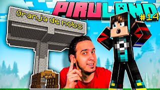 LA GRANJA DE EXPERIENCIA MAS FÁCIL DE MINECRAFT  Piruland 14  HaroldArtistPLay [upl. by Tdnerb]