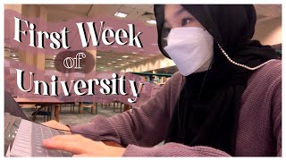 my FIRST WEEK of UNIVERSITY  First Semester of College Malaysia [upl. by Meuse]