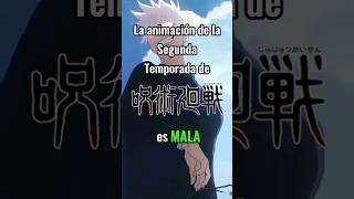 La animación de la NUEVA temporada de Jujutsu Kaisen es MALA shorts animeshorts jujutsukaisen [upl. by Ethelstan]