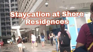 First time nag staycation sa shore residences [upl. by Namrej255]