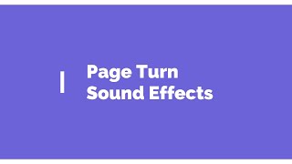 Page Turn Sound effects no copy rigts [upl. by Stambaugh396]