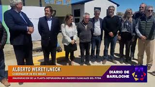 INAUGURACIÓN DE LA PLANTA DEPURADORA DE LÍQUIDOS CLOACALES DEL PITBA [upl. by Ettennyl306]