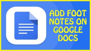 How to Add Footnotes in Google Docs 2023 [upl. by Acirej]