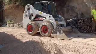 Bobcat S185 amp Bomag BW 120 AD working part 2 [upl. by Flaherty]