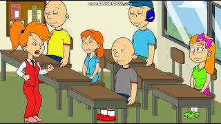 20K VIEWS Caillou Behaves at SchoolUngrounded [upl. by Shiau173]