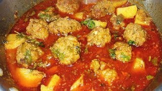 Mutton Kofta Curry 🍛🥘 [upl. by Elly]