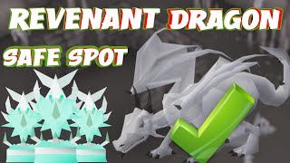 OSRS  Revenant Dragon  Safe Spot Guide  Range Method [upl. by Hamlin]