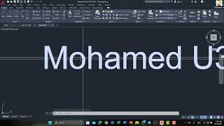 How to make linetype on AutoCAD  كيفية انشاء خط بداخله كلام علي الاوتوكاد [upl. by Aicia]