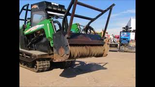 Sold 2007 GyroTrac GT13XP Skid Steer Mulcher Crawler HiFlow bidadoocom [upl. by Nobe]