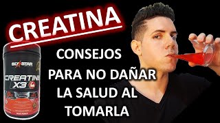 Creatina Consejos para no dañar la salud al tomarla [upl. by Lais]