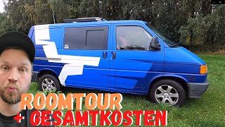 PREISÜBERSICHT  ROOMTOUR  Was kostet der LOW BUDGET Camper [upl. by Ainalem]