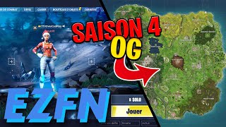 Comment Jouer Ã Fortnite Saison 4 Chapitre 1  EZFN [upl. by Dnaltiak]