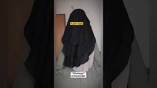 4 part niqab shortvideo 4partniqab niqab 3part 4part hijab [upl. by Osicnarf]