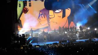 Gorillaz 192000 Humanz Live TOUR DEBUT Toronto 2017 [upl. by Esemaj]