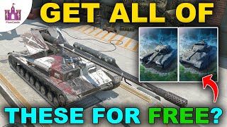 These 3 SPECIAL tanks are completely FREE  WoT Blitz [upl. by Akeimahs951]