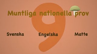 Så funkar muntliga nationella proven [upl. by Yxor]