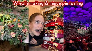 Ultimate mince pie taste test vlogmasday6 [upl. by Aehsrop522]