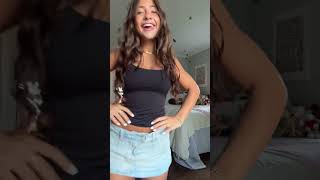 Demetra Dias 😍 short shorts funny fashion viral demetradias [upl. by Nnyleuqaj]